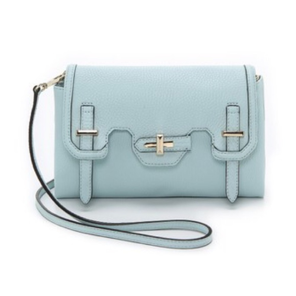 NEW Rebecca Minkoff Blue Mini Jules Crossbody